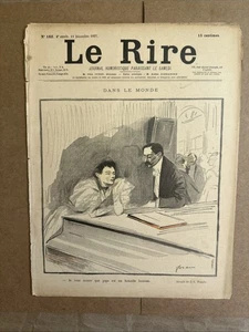 Le Rire Journal Humoristique French Magazine December 11, 1897 - Picture 1 of 4