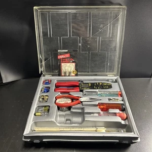 Vintage SEARS Elektroset Abisolierzange Crimper Nadel Nase 82141 gesprungener Deckel - Bild 1 von 15