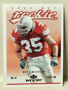 2003 Upper Deck MVP Matt Wilhelm #431 Rookie Card - Picture 1 of 4