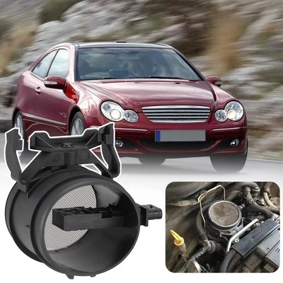 Sensor de flujo de masa de aire MAF para 05-12 Mercedes-Benz 2730940948 0280218190 negro Foto 1 de 4