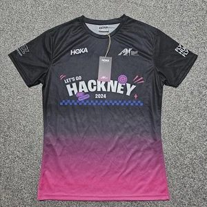 New Ltd Edition 'Hackney 2024' Technical Running T-Shirt HOKA Size Small (H) - Picture 1 of 5