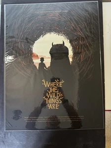 Where the Wild Things Are 2016 Matt Taylor - Serigrafía regular 18"x24" #61/75 - Imagen 1 de 5