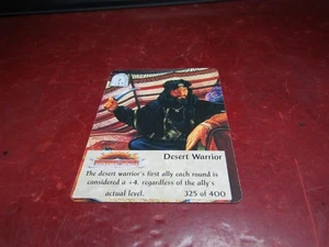 Spellfire: 1. Auflage: 325/400: Desert Warrior - Bild 1 von 2