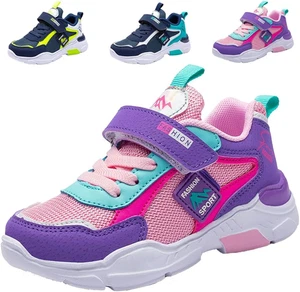 Scarpe Da Ginnastica Ragazzi Ragazze Scarpe Da Corsa Leggere Scarpe Da Basket Ba - Foto 1 di 12
