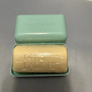 Vintage Estee Lauder Normal/Dry Skin Cleansing Bar 1.5 oz. Sealed w/Travel Case - Picture 1 of 2