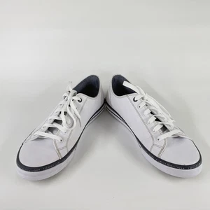 Tommy Hilfiger TM Raph2 White Low Top Sneakers Men’s Size 9 Memory Foam Casual - Picture 1 of 6