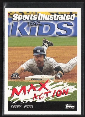 2006 Topps Opening Day #4 Derek Jeter Sports Illustrated For Kids Yankees - Image 1 of 2
