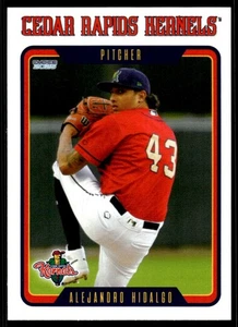 2025 Alejandro Hidalgo Choice Minor League Rookie Cedar Rapids Kernels Twins - Picture 1 of 2