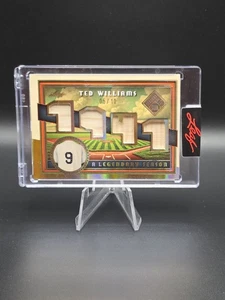 Ted Williams Relic /10 - 2025 Leaf Seasons in the Sun - Gioco Usato Pipistrello - Foto 1 di 2