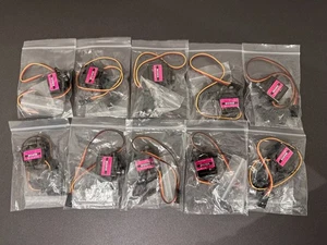 10 Stück MG90S Mini Micro Servo Motor Metall Getriebe Gear RC Modellbau - Bild 1 von 6