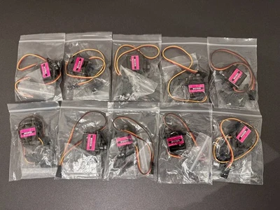 10 Stück MG90S Mini Micro Servo Motor Metall Getriebe Gear RC Modellbau - Bild 1 von 4