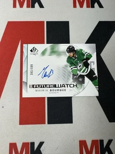 MAVRIK BOURQUE 2024-25 SP AUTHENTIC FUTURE WATCH AUTO /599 - Picture 1 of 1