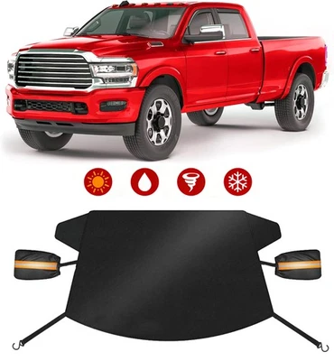 Protector protector de nieve para parabrisas de camioneta de coche Ram invierno lluvia hielo escarcha Foto 1 de 4