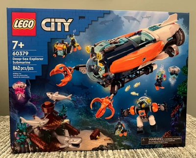LEGO CITY: Deep-Sea Explorer Submarine (60379) - NEW/SEALED/RETIRED - Image 1 of 4
