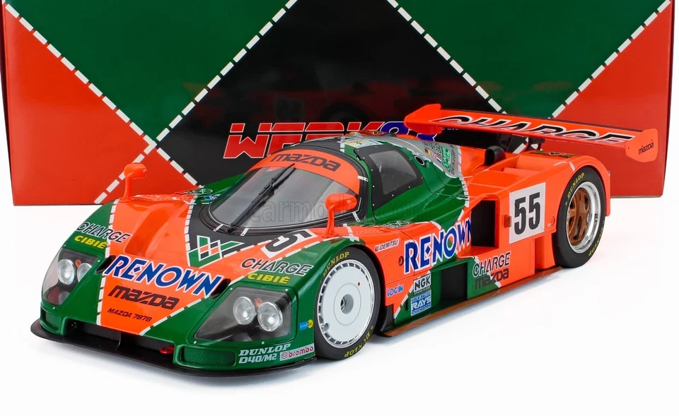 1/12 WERK83 - MAZDA - 787B 2.6L TEAM MAZDASPEED CO. LTD. N 55 WINNER 24h W120120 - Immagine 1 di 1