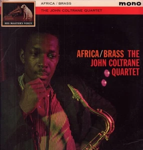 John Coltrane Quartet Africa/Brass LP vinyl UK His Master's Voice 1962 mono - Picture 1 of 3