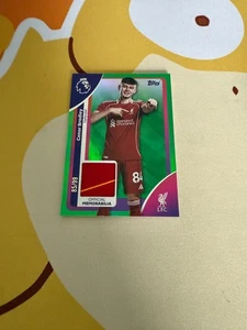Topps Premier League Player Worn Relic Conor Bradley /99 Liverpool Patch - Bild 1 von 2