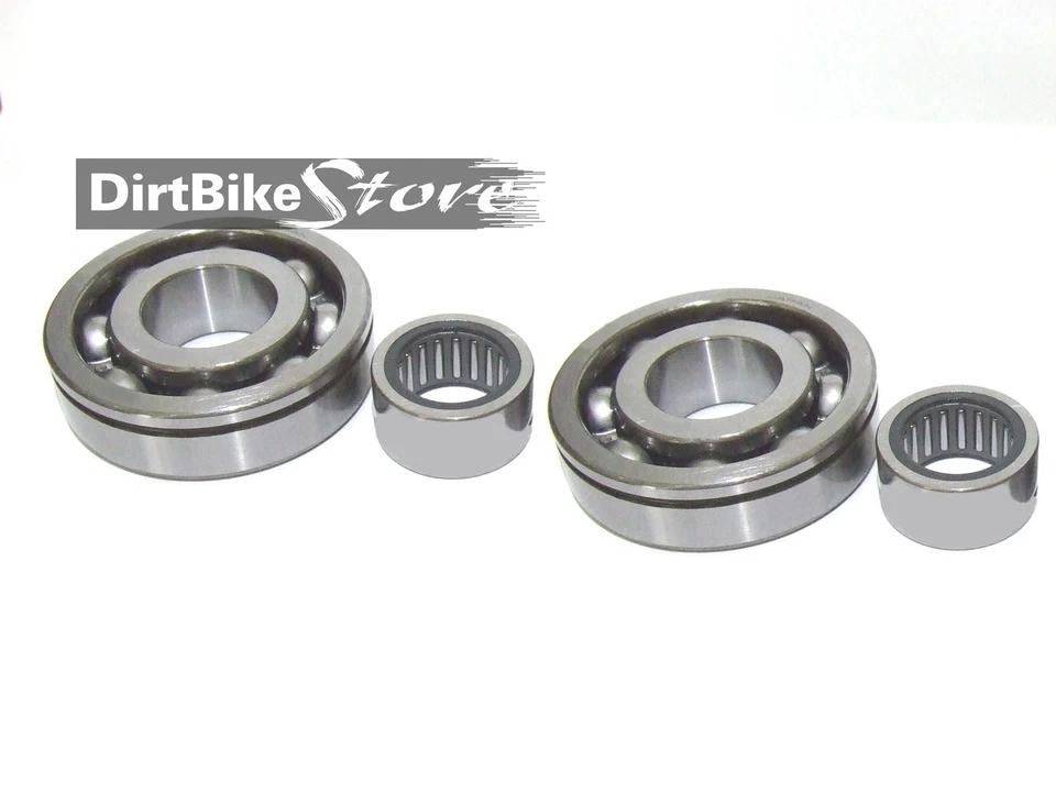 Juego de 4 rodamientos de transmisión de caja de cambios Yamaha DT 250 D E F MX (1977-1982) Foto 1 de 1