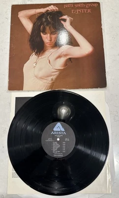 Patti Smith Group Easter Vinyl LP Arista AB 4171 Because the Night EX/VG+ - Image 1 of 4
