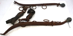 Vintage Antique Ox Horse Yoke Harness Metal 27"-30" - Picture 1 of 9