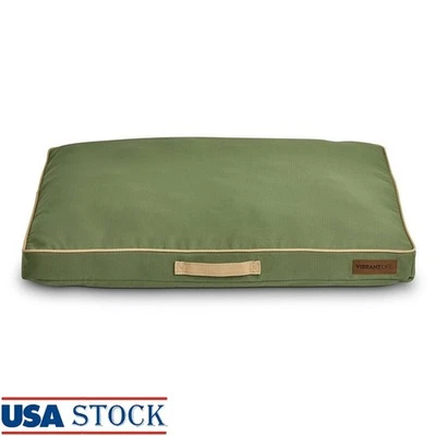 Durable Travel Dog Bed Large Chew Resistant Water Resistant Easy Carry Handle US - Image 1 of 4