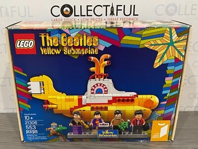LEGO #21306 - THE BEATLES YELLOW SUBMARINE - 553 PIECES - NEW / SEALED BAGS 🔥 - Image 1 of 4