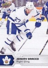 JEREMY BRACCO 2017-18 17-18 UPPER DECK AHL HOCKEY BASE #35 TORONTO MARLIES