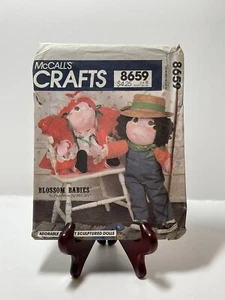 McCall’s Crafts Sewing Pattern Blossom Babies 8659 23in Doll Boy or Girl uncut  - Picture 1 of 3