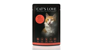 Cat's Love Adult Rind Pur Distel�l L�wenzahn 6x 200 g Nassfutter getreidefrei - Bild 1 von 1