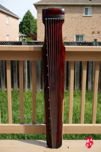Standard Chinese Aged Fir Guqin 7-stringed Zither Instrument -- 標準古琴(老杉木/仲尼) - Picture 1 of 12