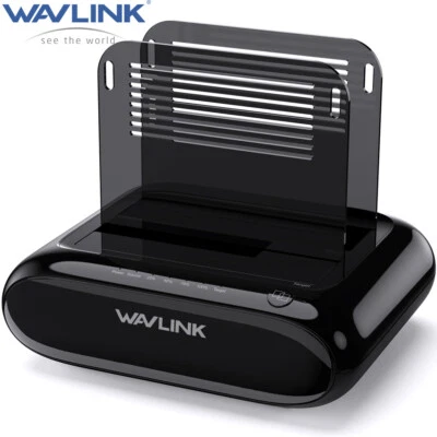 2x20TB External Hard Drive Docking Station USB3.0 to SATA for 2.5/3.5 in HDD SSD - Image 1 of 4