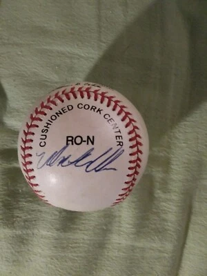 Béisbol automático firmado por Matt Williams OMLB certificado por Beckett Foto 1 de 3