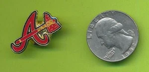 High Quality Enamel Lapel Pin - Atlanta Braves Includes Free Shipping - Picture 1 of 1