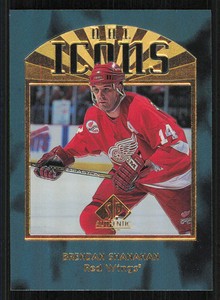 1997-98 SP Authentic Icons Embossed #I10 Brendan Shanahan