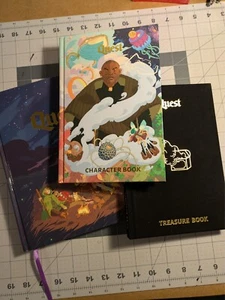 Quest RPG Game Book + Character Book + Treasure Book -- FREE SHIPPING - Picture 1 of 4