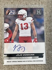 Jojo Domann Rookie Autograph 2022 Pro Set #PSA-JD1 - Picture 1 of 2