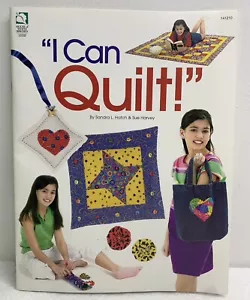 I Can Quilt! by Sandra L. Hatch & Sue Harvey Booklet Paperback - Foto 1 di 6