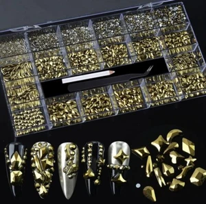 Crystal Rhinestones For Nails ,large Box. - Picture 1 of 3