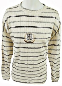 COTTON BLEND LONG SLEEVE LIGHTWEIGHT STRIPED JUMPER, SIZE 2XL / XXL, MT172 - Picture 1 of 3