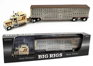 DCP 1:64 *BIG RIGS SERIES #13* Paradise Trucking Kenworth W900L con bestiame nuovo con scatola! - Foto 1 di 12