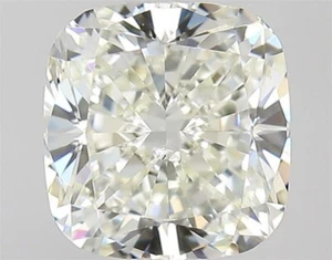 L/SI Grade GIA Certified Natural Diamond 3 mm Size 0.53 Ct Loose Cushion Loose - Picture 1 of 5