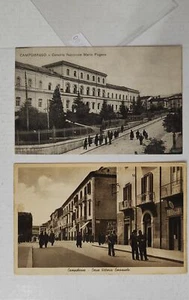 CAMPOBASSO CITTA'-LOTTO 2 CARTOLINE-C48-200 - Picture 1 of 1