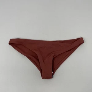 NWOT Melissa Odabash Bikini Bottom Women's Sz 4 Mocha Orange Solid - Picture 1 of 8