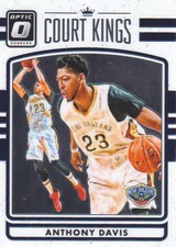 2016-17 Donruss Optic Basketball Court Kings #6 Anthony Davis