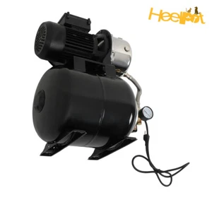 Shallow Well Jet Pump Stainless Steel Irrigation Pump with Pressure Tank 1.6 HP - Picture 1 of 14
