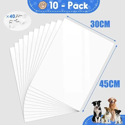 10x PVC Cat Kitten Scratch Guards for Furniture Settee Sofa Chair Pet Protector - Image 1 of 4