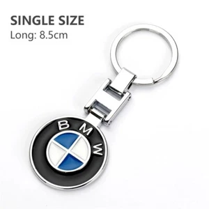 BMW Luxury Keychain emblem keyring/Fashion gift/Classic BMW FAN LOGO,Brand New - Picture 1 of 4