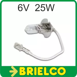 LAMPARA BOMBILLA HALOGENA 6V 25W H3 RECAMBIO PARA ZL500N ZL500G ZL500G BD1622 - Imagen 1 de 1