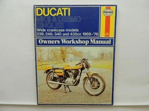 1969-1976 Haynes Ducati MK III Desmo Singles Owners Workshop Manual 340 L11031 - Picture 1 of 9