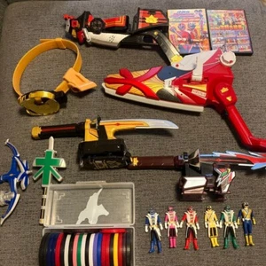 Bandai Toei Power Rangers Samurai Shinkenger Morpher Weapon DVD Bulk Set 2009 JP - Picture 1 of 18